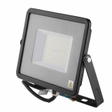 V-TAC - 50W Naświetlacz LED SMD / Chip SAMSUNG / Barwa:6400K / Obudowa: Czarna / Wydajność: 115lm/w - 21761