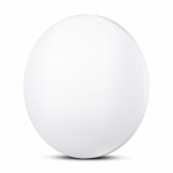V-TAC - 18W Plafon LED DOME / Średnica: 300 /  Klosz: Mleczny / Barwa:3w1 - 217605