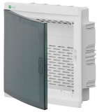 ELEKTRO-PLAST NASIELSK - ROZDZIELNIA MULTIMEDIALNA 2x12 P/T IP40 N+PE DRZWI DYMNE ELEGANT - 2435-21