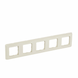 LEGRAND - RAMKA PIĘCIOKROTNA POZIOM/PION KREMOWY CARIVA - 773755