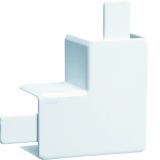 HAGER - TEHALIT.LF/ATEHA KĄT PŁASKI 40X40MM BIAŁY - LF4004059016
