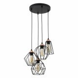 TK-LIGHTING SP. Z O.O. - GALAXY LAMPA WISZĄCA 4 PŁ - 1643