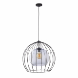 TK-LIGHTING SP. Z O.O. - UNIVERSO BLACK 500 LAMPA WISZĄCA 1 PŁ - 2552
