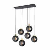 TK-LIGHTING SP. Z O.O. - CYKLOP LAMPA WISZĄCA 6 PŁ CZ/PAT LISTWA - 2756