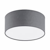TK-LIGHTING SP. Z O.O. - RONDO GRAY LAMPA SUFITOWA 1 PŁ 300 - 3332