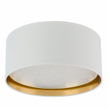 TK-LIGHTING SP. Z O.O. - BILBAO WHITE/GOLD LAMPA SUFITOWA 4 PŁ 450 - 3379