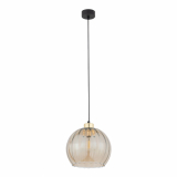 TK-LIGHTING SP. Z O.O. - DEVI AMBER LAMPA WISZĄCA 1 PŁ 250 - 4636