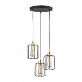 TK-LIGHTING SP. Z O.O. - GALAXY NEW LAMPA WISZĄCA 3 PŁ - 4715