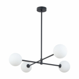 TK-LIGHTING SP. Z O.O. - SARIUS BLACK LAMPA SUFITOWA 4 PŁ WYSOKA - 4733