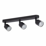 TK-LIGHTING SP. Z O.O. - TOP BLACK LAMPA SUFITOWA 3 PŁ - 4779