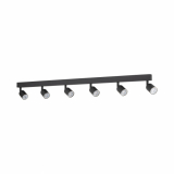 TK-LIGHTING SP. Z O.O. - TOP BLACK LAMPA SUFITOWA 6 PŁ - 4782