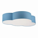 TK-LIGHTING SP. Z O.O. - CLOUD NIEBIESKI PASTELOWY LAMPA SUFITOWA 4 PŁ - 6071