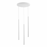 TK-LIGHTING SP. Z O.O. - PIANO WHITE LAMPA WISZĄCA 3 PŁ - 6427