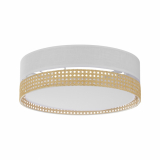 TK-LIGHTING SP. Z O.O. - BOHO WHITE LAMPA SUFITOWA 3 PŁ 450 - 6536