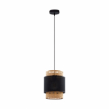 TK-LIGHTING SP. Z O.O. - BOHO BLACK LAMPA WISZĄCA 1 PŁ 200 - 6540