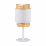 TK-LIGHTING SP. Z O.O. - BOHO WHITE LAMPKA NOCNA 1 PŁ - 6565