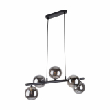 TK-LIGHTING SP. Z O.O. - ESTERA BLACK LAMPA WISZĄCA 5 PŁ - 6707