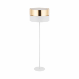 TK-LIGHTING SP. Z O.O. - HILTON WHITE/GOLD LAMPA PODŁOGOWA 1 PŁ - 5074