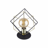 TK-LIGHTING SP. Z O.O. - ALAMBRE LAMPKA NOCNA 1 PŁ CZ/ZŁ  - 5450