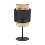 TK-LIGHTING SP. Z O.O. - BOHO BLACK LAMPKA NOCNA 1 PŁ - 5567