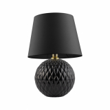 TK-LIGHTING SP. Z O.O. - SANTANA BLACK LAMPKA NOCNA 1 PŁ - 5590