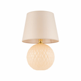 TK-LIGHTING SP. Z O.O. - SANTANA ECRU LAMPKA NOCNA 1 PŁ - 5591