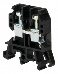 POKÓJ - ZŁĄCZKA SZYNOWA GWINTOWA 10MM2 ZUG-G 10 CZARNY - A11-0203