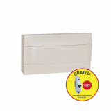 LEGRAND - ROZDZIELNIA NAŚCIENNA 1X18 DRZWI BIAŁE + 1 SZT RX3 1P B 16A PRACTIBOXS - 137426P