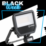 LEDVANCE - NAŚWIETLACZ LED 41W 4000/6000LM 4000K IP65 Z CZUJNIKIEM RUCHU CZARNY FLOODLIGHT PS GEN4 - 4099854306921