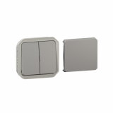 LEGRAND - ŁĄCZNIK TYP TRANSFORMER MECHANIZM 10 AX - 250 V~ SZARY PLEXO - 069506L