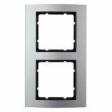 HAGER - RAMKA PODWÓJNA ALUMINIOWA ANTRACYT B.3 - 10123004