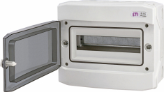 ETI - ROZDZIELNIA TWORZYWO NATYNKOWA IP65 1X12 MOD DRZWI TRANSPARENTNE ECH-12PT - 001101062