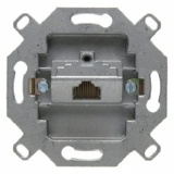 HAGER - MECHANIZM GNIAZDA KOMPUTEROWEGO POJEDYNCZEGO RJ45 UAE EKRANOWANE KAT. 6A ISO ONE.PLATFORM  - 4586