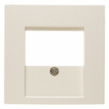 HAGER - ELEMENT CENTRALNY DO GNIAZDA GŁOŚNIKOWEGO I GNIAZDA ŁADOWANIA USB KREMOWY POŁYSK B.KWADRAT - 5310338982