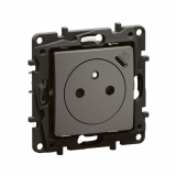 LEGRAND - NOWE NILOE - GNIAZDO PŁASKIE 2P+Z Z USB C 16 A - 250 V~ STALOWE - NP3302MG