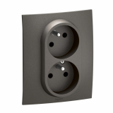 LEGRAND - NOWE NILOE - GN 2X2P+Z CZESKIE BEZ PRZEESŁONY ZACISKI ŚRUBOWE 16A-250V~ STALOWE - NP3113MG