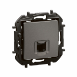 LEGRAND - NOWE NILOE - GNIAZDO RJ 11 STALOWE - NP421MG