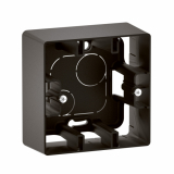 LEGRAND - NOWE NILOE - PUSZKA NATYNKOWA POJEDYNCZA CZARNA - NP161BK