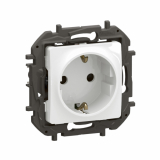 LEGRAND - NOWE NILOE - GN SCHUKO 2P+Z PRZESŁONA ZACISKI AUTOMATYCZNE 16A - 250V~ BIAŁE - NP3120WH