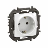 LEGRAND - NOWE NILOE - GNIAZDO SCHUKO 2P+Z ZACISKI ŚRUBOWE 16A - 250 V~ BIAŁE - NP3121WH