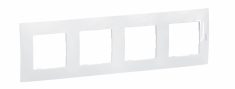 LEGRAND - NOWE NILOE - RAMKA CZTEROKROTNA BIAŁA (WHITE) - NP114WH