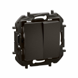 LEGRAND - NOWE NILOE - ŁĄCZNIK ŚWIECZNIKOWY 10 AX CZARNY - NP2120BK