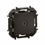LEGRAND - NOWE NILOE - GNIAZDO TV KOŃCOWE TYPU GWIAZDA 1,5 DB CZARNE - NP4103BK
