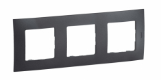 LEGRAND - NOWE NILOE - RAMKA POTRÓJNA GRAFIT (DARK GREY) - NP113GR