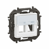 LEGRAND - NOWE NILOE - ADAPTER DO ZŁĄCZY PODWÓJNYCH KEYSTONE BIAŁY - NP171WH