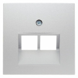 HAGER - ELEMENT CENTRALNY DO GNIAZDA PRZYŁĄCZENIOWEGO UAE PODWÓJNEGO ŚNIEŻNOBIAŁY B.KWADRAT - 5314098989