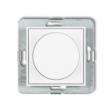 KARLIK - REGULATOR ELEKTRONICZNY  OŚWIETLENIA PRZYCISKOWO OBROTOWY DO LAMP LED CZARNY MAT MINI - MRO-2