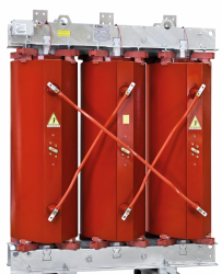 TESAR - Transformator żywiczny 1600kVA 15,75/0,42kV;Dyn5; Al./Al. + zabezpieczenie temperaturowe - TRP-1600/15