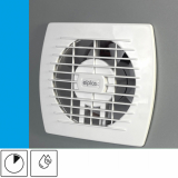 S&I - WENTYLATOR DOMOWY EOL 120HT CZUJNIK WILGOTNOŚCI Z OPÓŹNIENIEM CZASOWYM, FI 120 MM, KOLOR BIAŁY - 84915574
