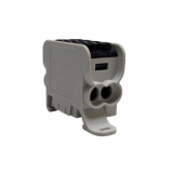 MOREK - Blok dystrybucyjny - rozdzielczy HLAK 25 1P czarny 2xAl/Cu 25mm2+16mm2 1000VAC/1500VDC  - MAG1251S00